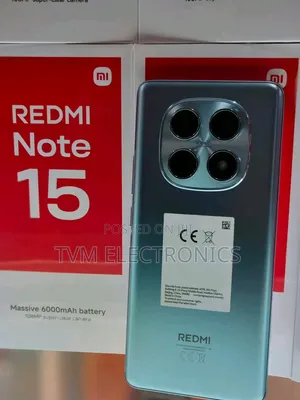 New Xiaomi Redmi Note 15 128 GB Black