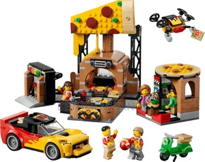 City Pizza Delivery Experience With Vehicles