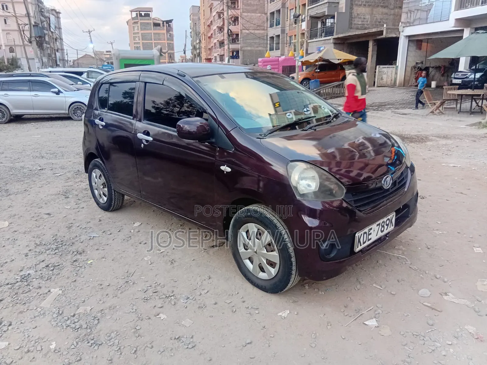 Daihatsu Mira 2014 Burgundy