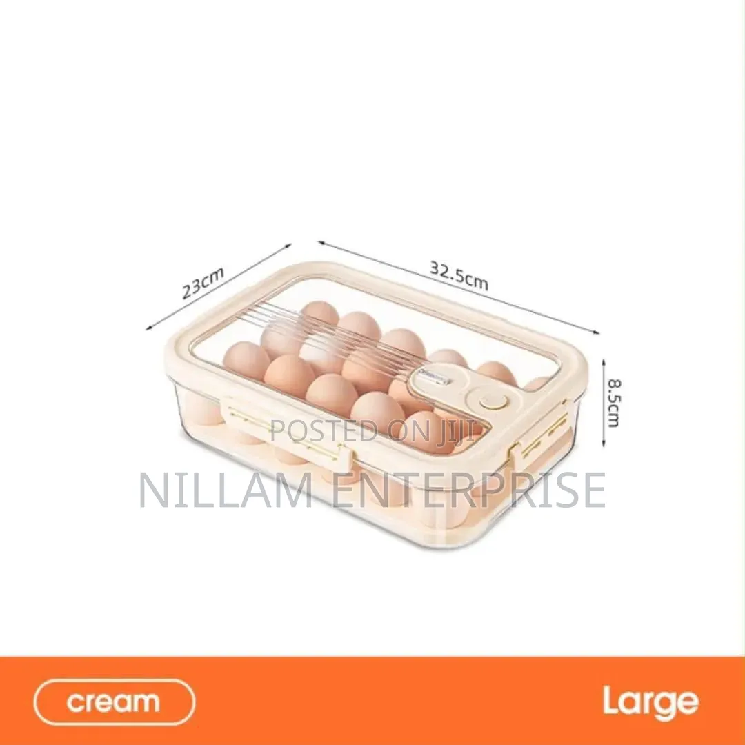 24 PCS Egg Storage Box,