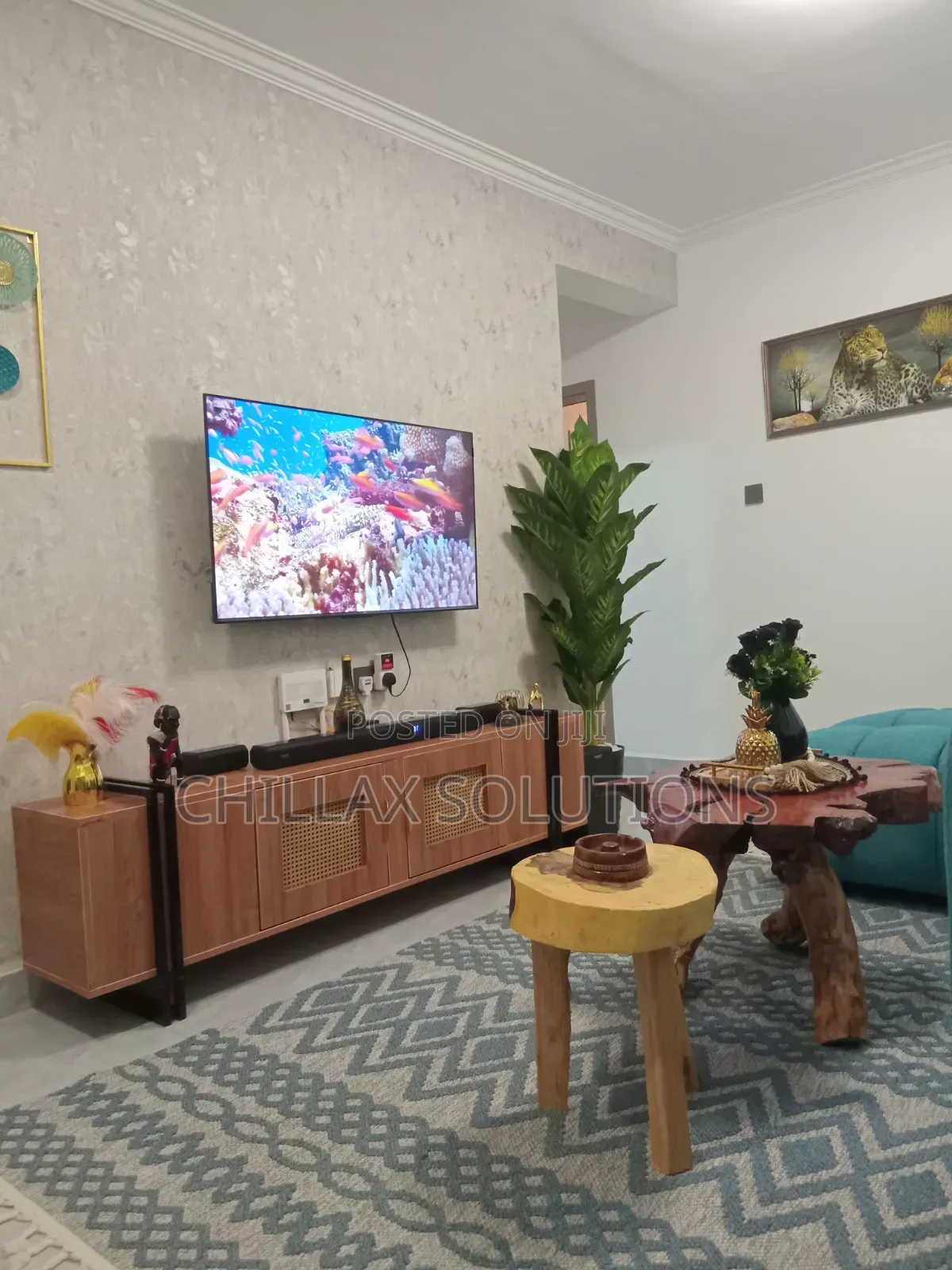 Afro-Modern 1 Bedroom Bnb, Kilimani
