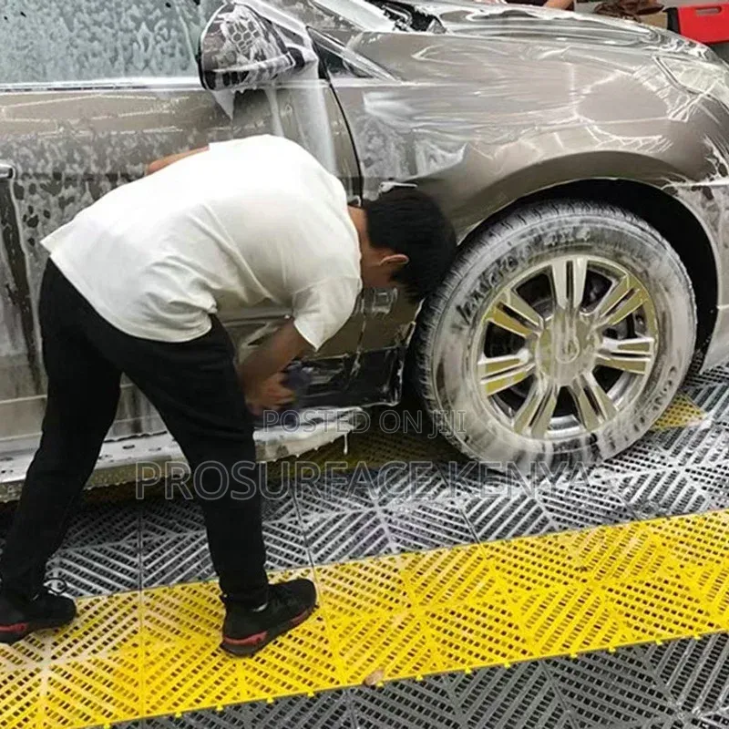 Car Wash Mats Kenya – Non Slip PVC Interlocking Tiles