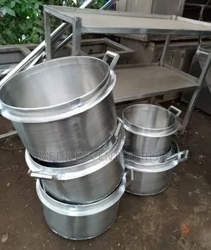 Modern Stainless Commercial 50 Litres Sufurias
