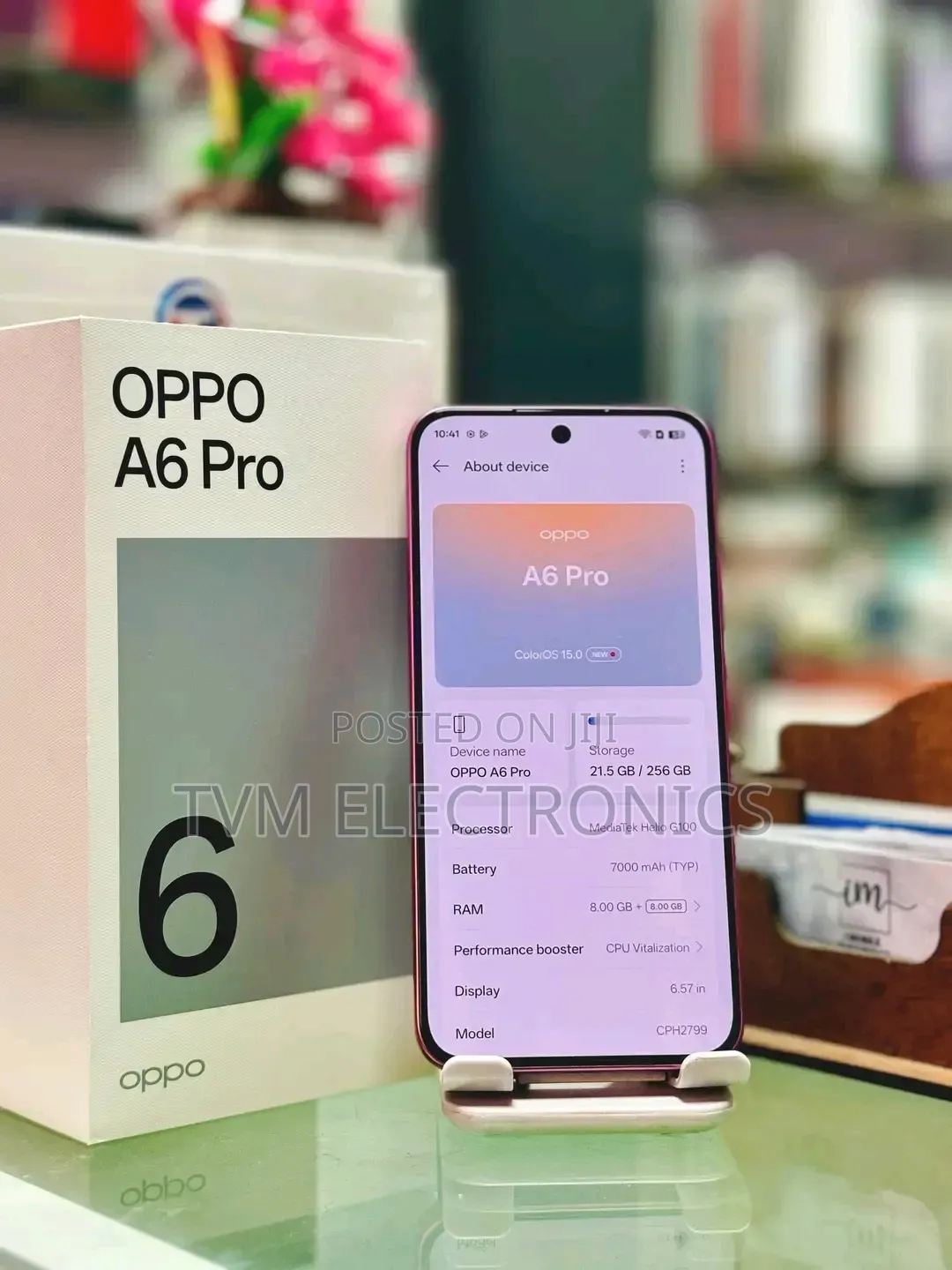 New Oppo A6 Pro 256 GB Red