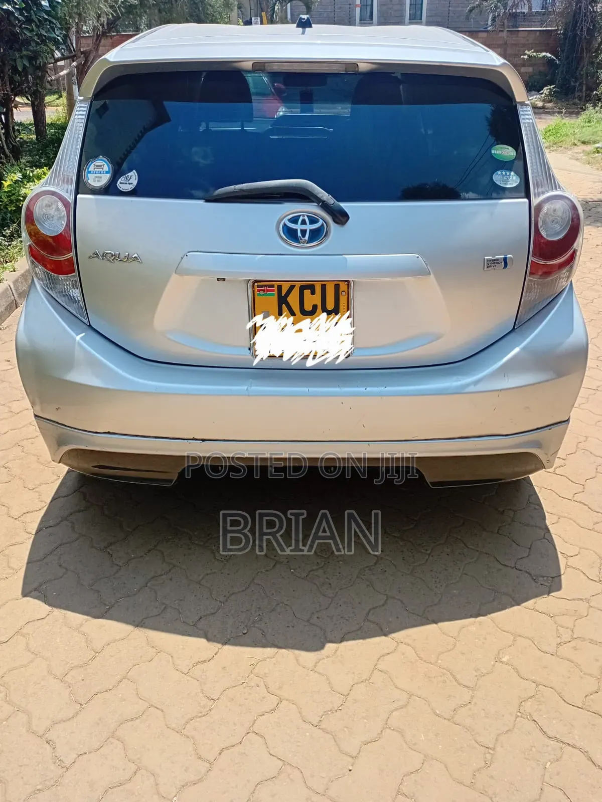 Toyota Aqua 2012 Silver