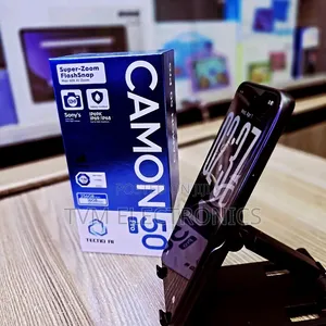 New Tecno Camon 50 Pro 256 GB Black