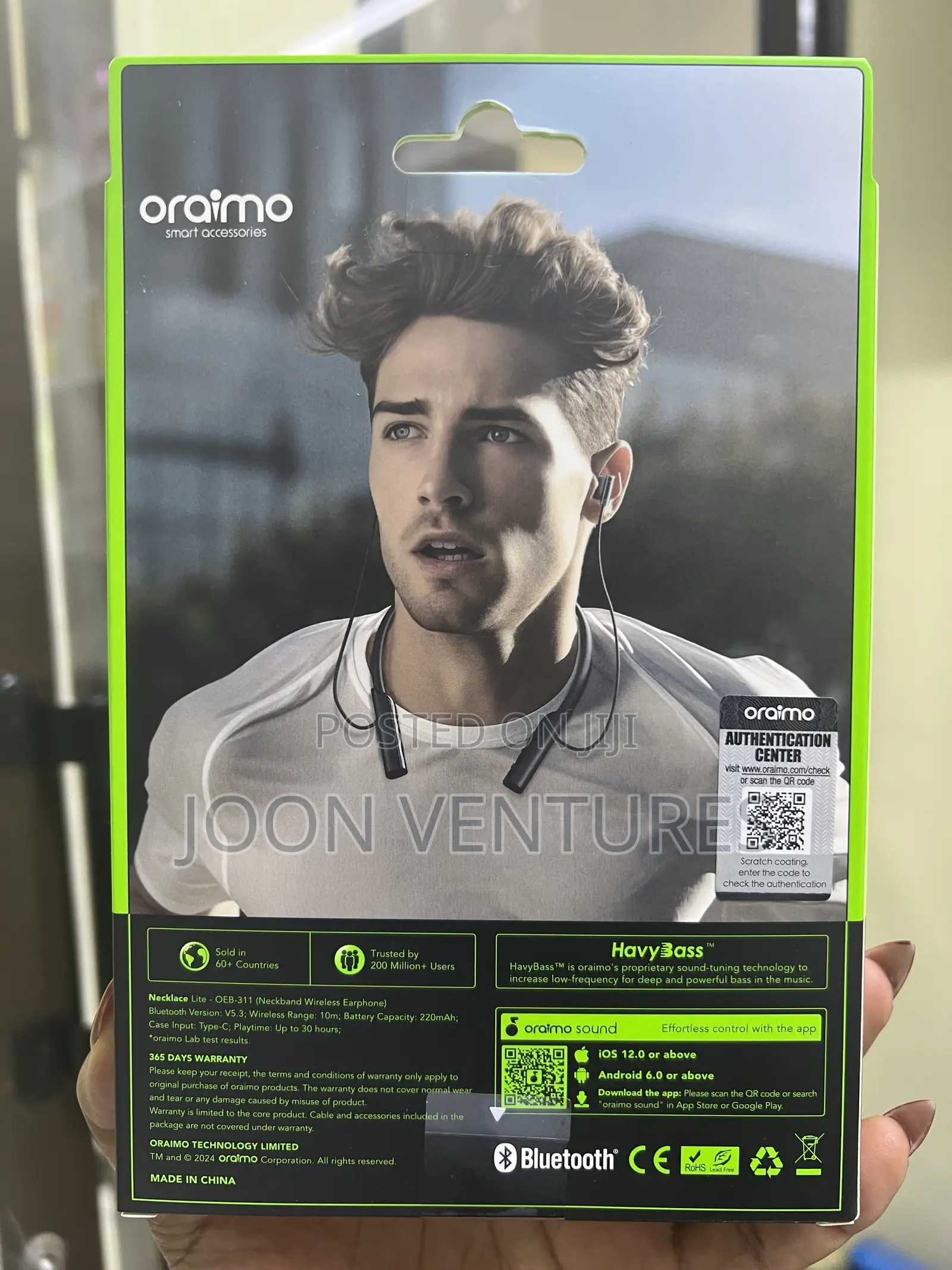 Oraimo Necklace Lite OEB-311 Wireless Earbuds
