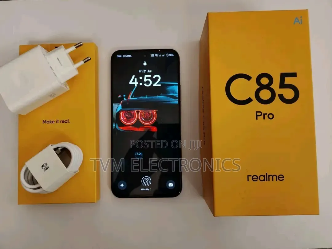 New Realme C85 Pro 256 GB Black