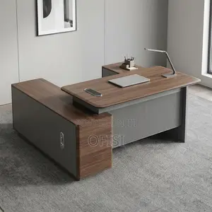 Office Desk; 1600mm Executive L-Shape Desk
