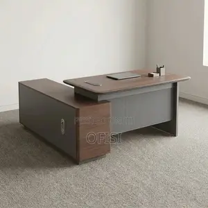 Office Desk; 1600mm Executive L-Shape Desk