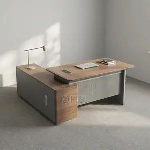 Office Desk; 1600mm Executive L-Shape Desk