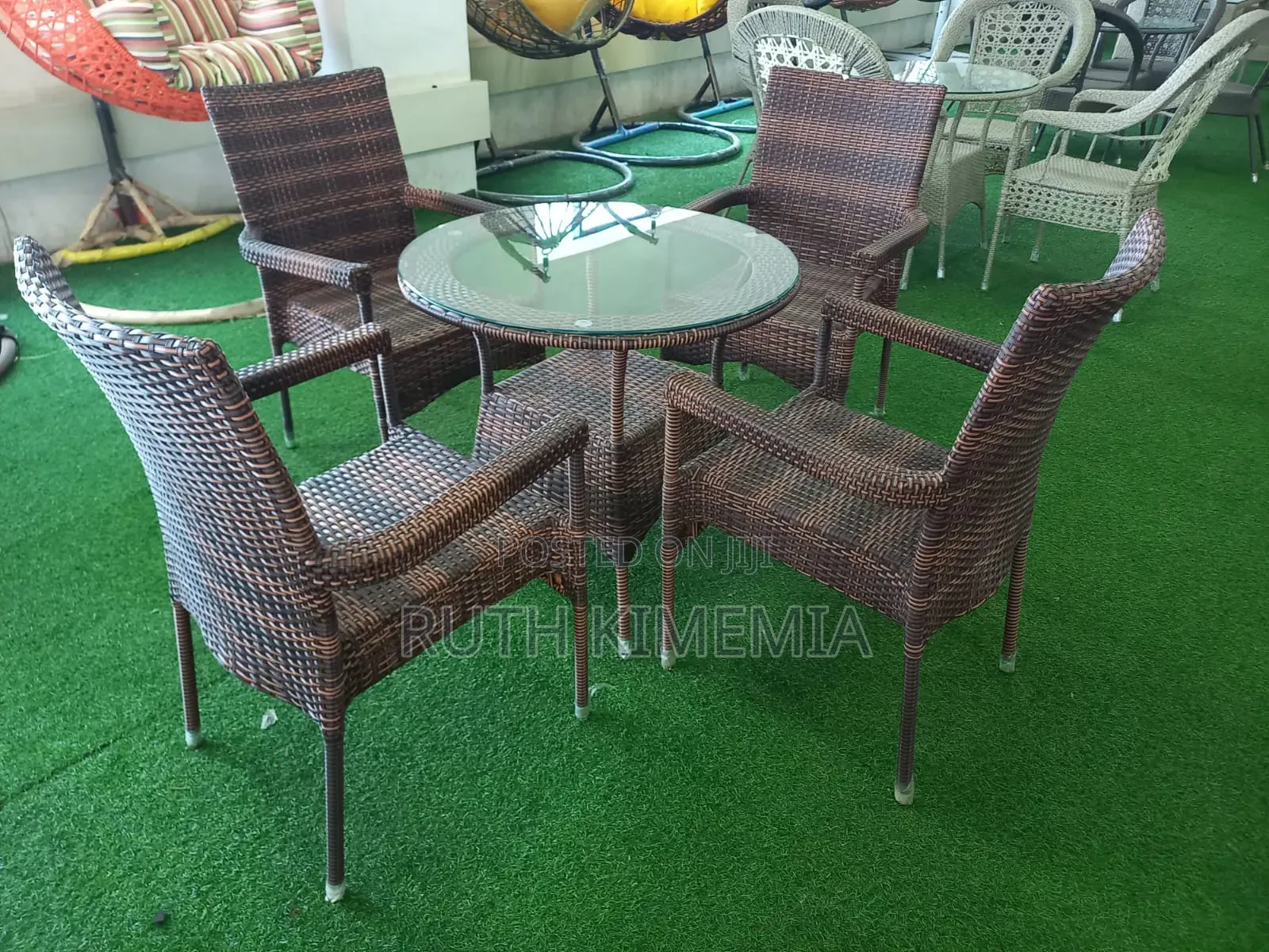 4 Seater Rattan Outdoor Set