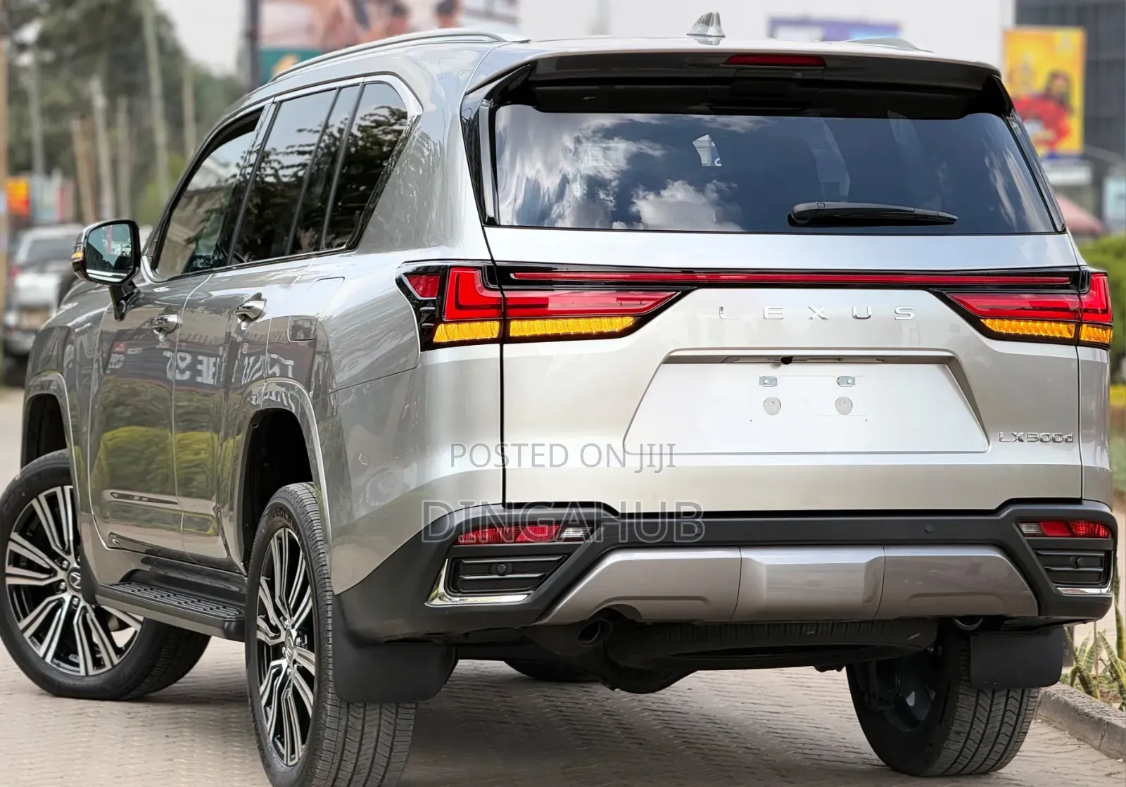New Lexus LX 500d 2025 Gray