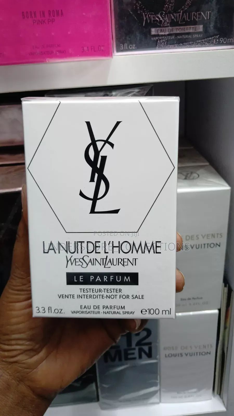 La Nuit De l'Homme Eau De Parfum Tester