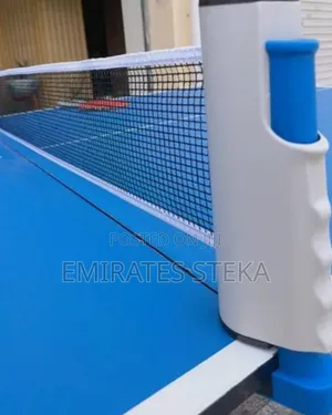 Portable Table Tennis Net Rack Set – Adjustable Spring Loaded
