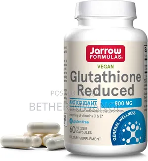 Jarrow Glutathione Reduced 500mg, Intracellular Antioxidant in Kenya