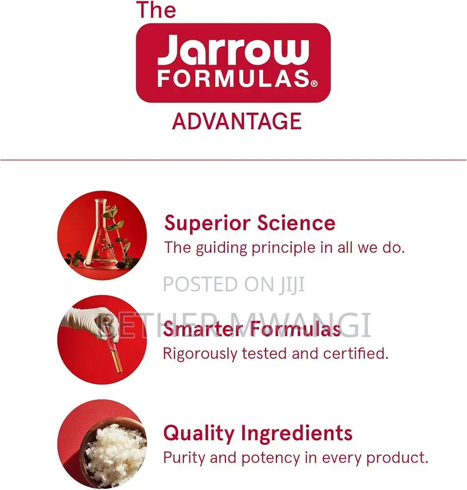 Jarrow Glutathione Reduced 500mg, Intracellular Antioxidant in Kenya