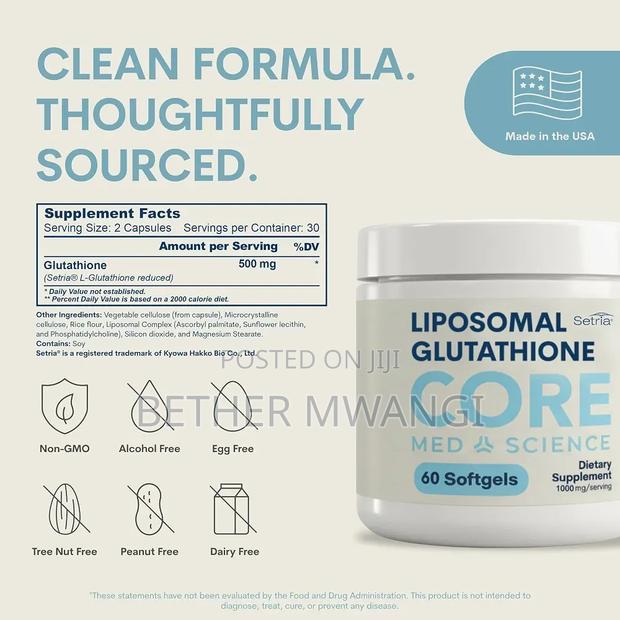 Core Med Science Liposomal Glutathione Supplement - thumbnail 3