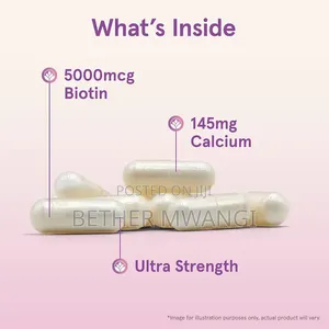 Jarrow Biotin Ultra Strength 5000 McG, Hair, Skin, and Nails in Kenya