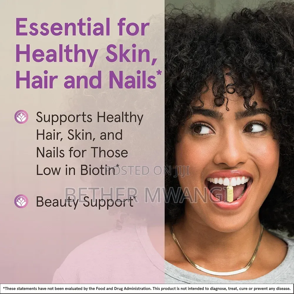 Jarrow Biotin Ultra Strength 5000 McG, Hair, Skin, and Nails in Kenya