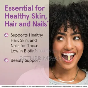 Jarrow Biotin Ultra Strength 5000 McG, Hair, Skin, and Nails in Kenya