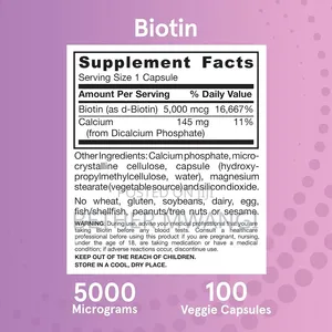 Jarrow Biotin Ultra Strength 5000 McG, Hair, Skin, and Nails in Kenya