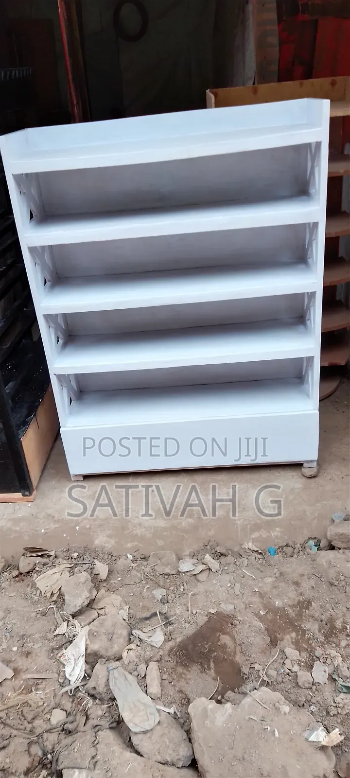 Brand New White Shoe Rack With Drawer for Storage of Personal Items