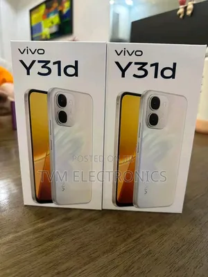 New Vivo Y31d 128 GB White