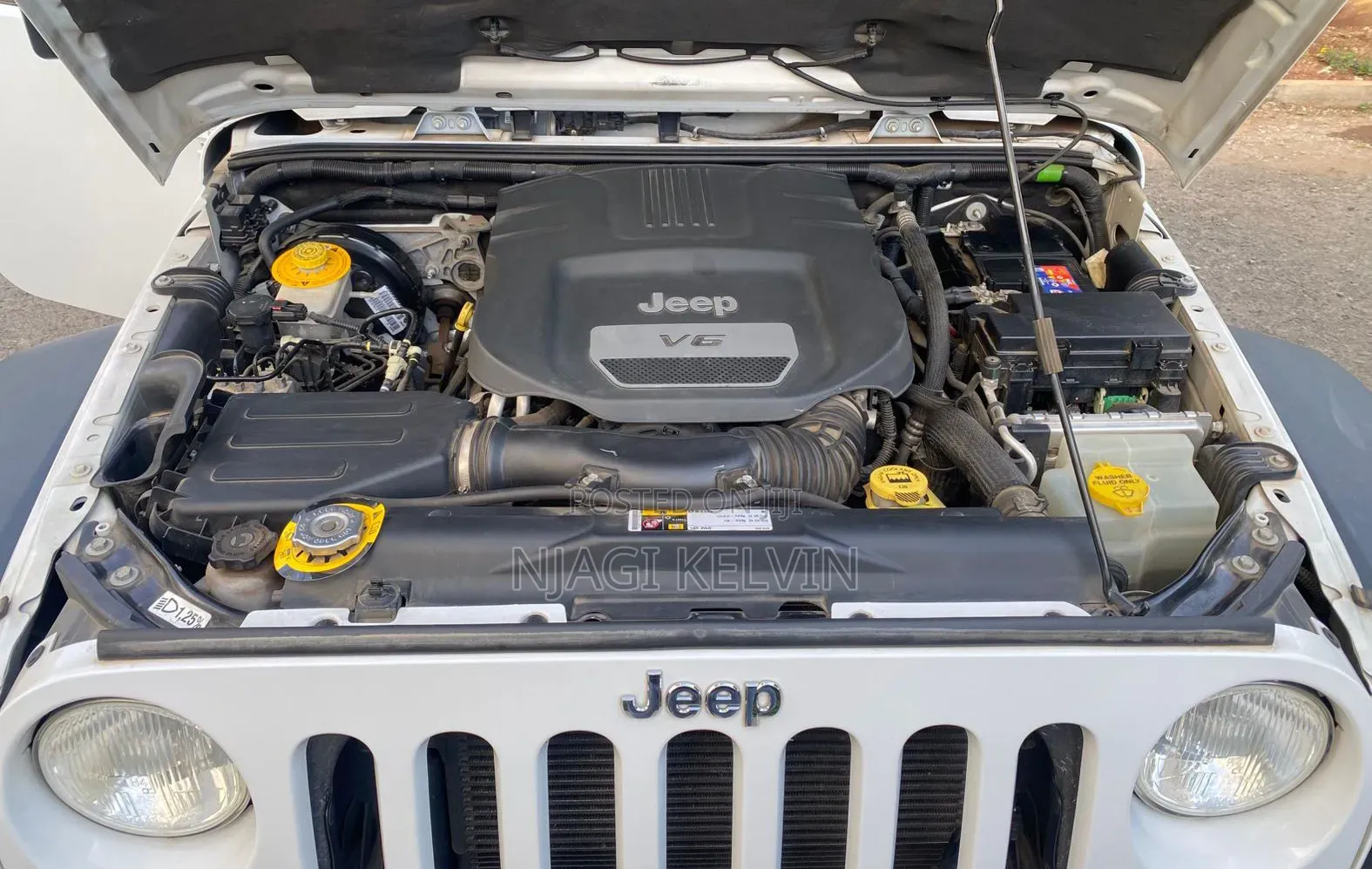 Jeep Wrangler Sport 4x4 2016 White