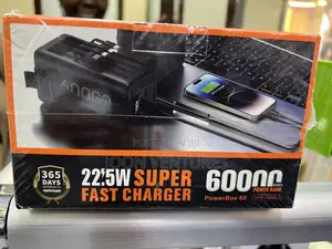 Amaya PowerBox 60 - 60,000mah Powerbank With Retractable Cables
