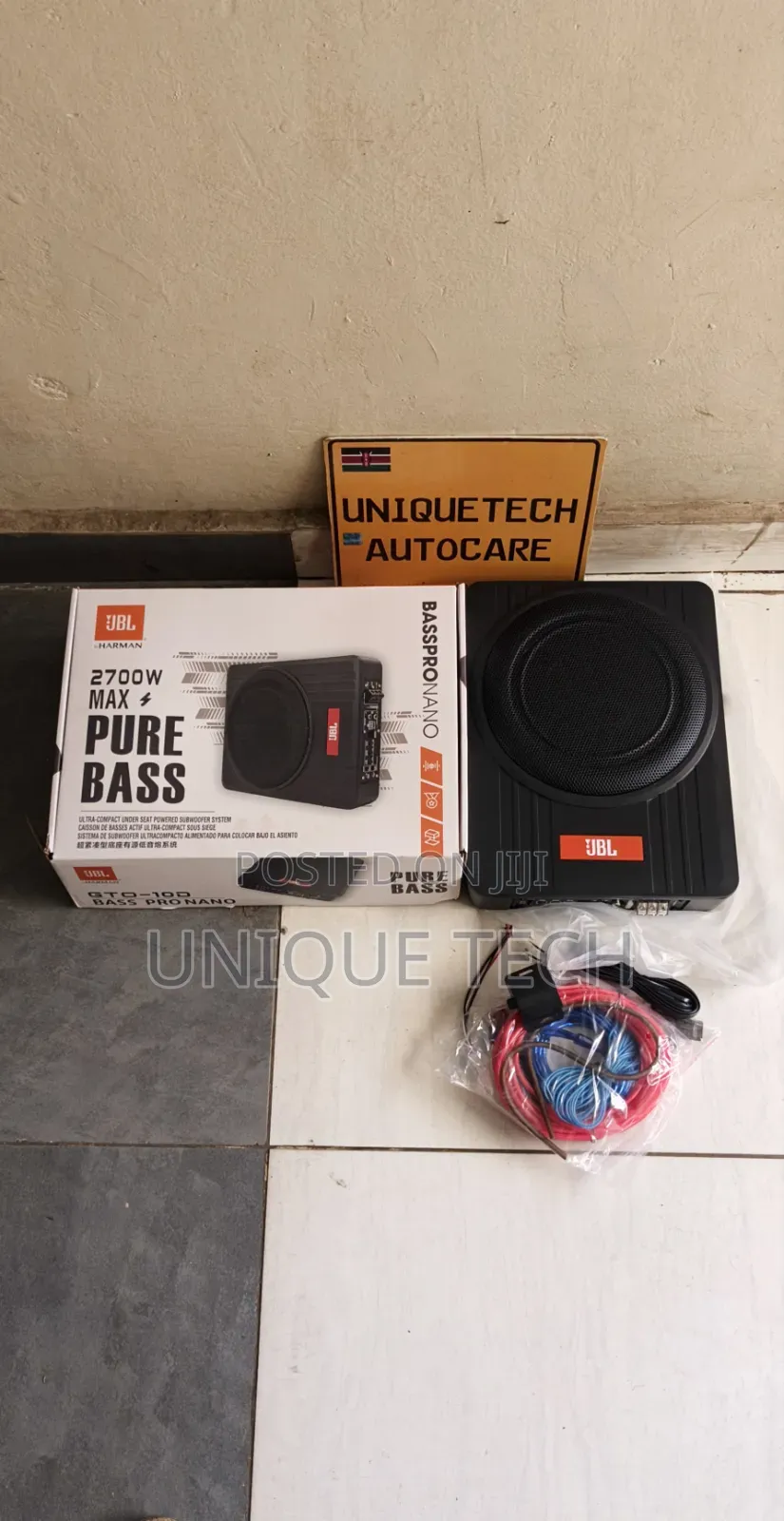 JBL Car Underseat Bass Woofer 2700W