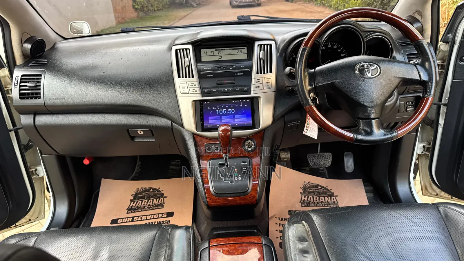 Toyota Harrier 2012 White