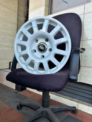White Landcruiser 100 Series Rims 17
