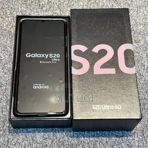 New Samsung Galaxy S20 128 GB Black