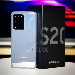 New Samsung Galaxy S20 128 GB Black