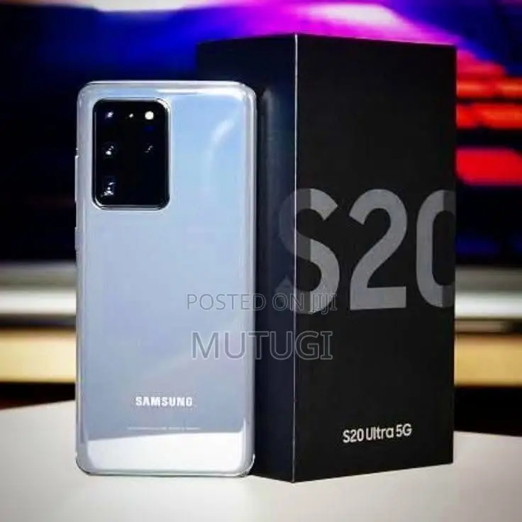 New Samsung Galaxy S20 128 GB Black