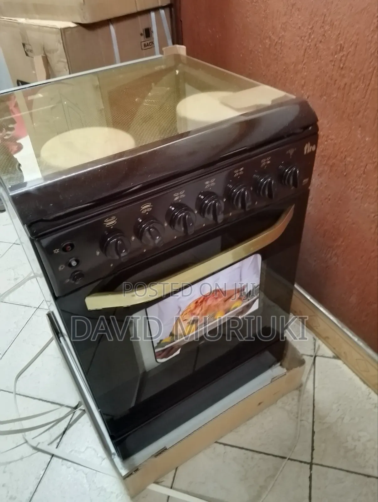 Ramtons Cooker 3G+1E 60X60Cm RC310 (BLACK).