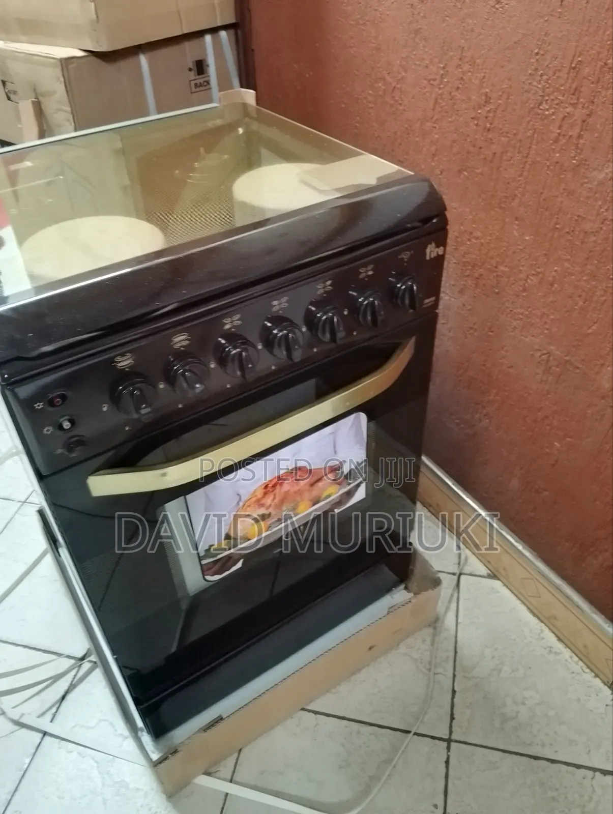 Ramtons Cooker 3G+1E 60X60Cm RC310 (BLACK).