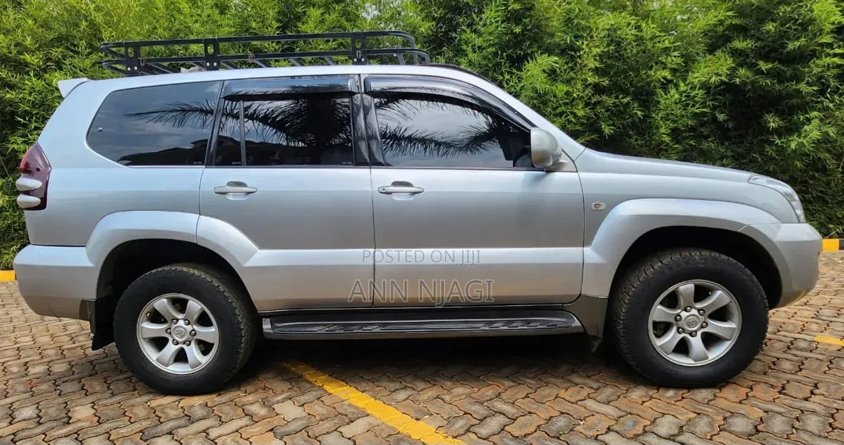 Toyota Land Cruiser Prado 2004 Silver
