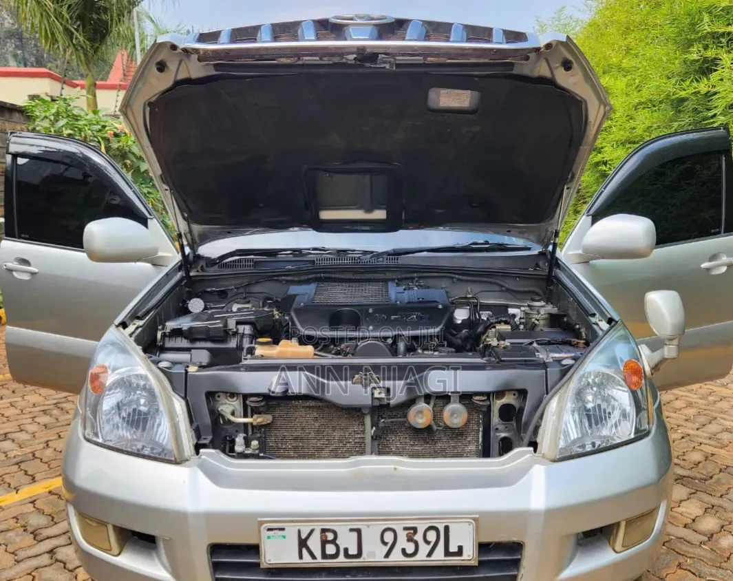 Toyota Land Cruiser Prado 2004 Silver