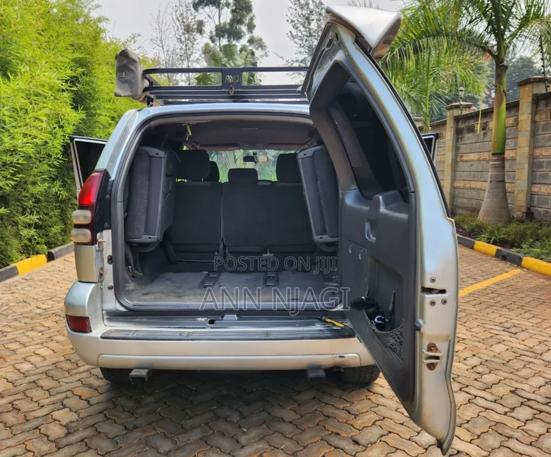 Toyota Land Cruiser Prado 2004 Silver