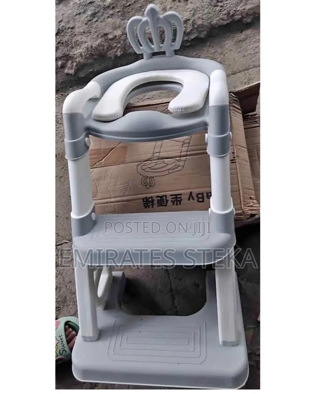 Adjustable Potty Training Ladder -Anti-Splash, Portable, Safe - main view
