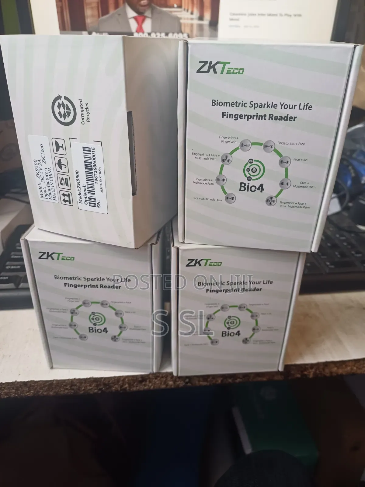 ZKTeco ZK9500 Kenya | Optical Fingerprint Scanner