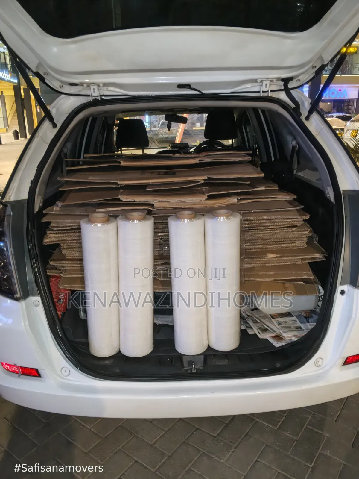Stretch Wrap Rolls /Clean Film for Wrapping by Safisana Movers