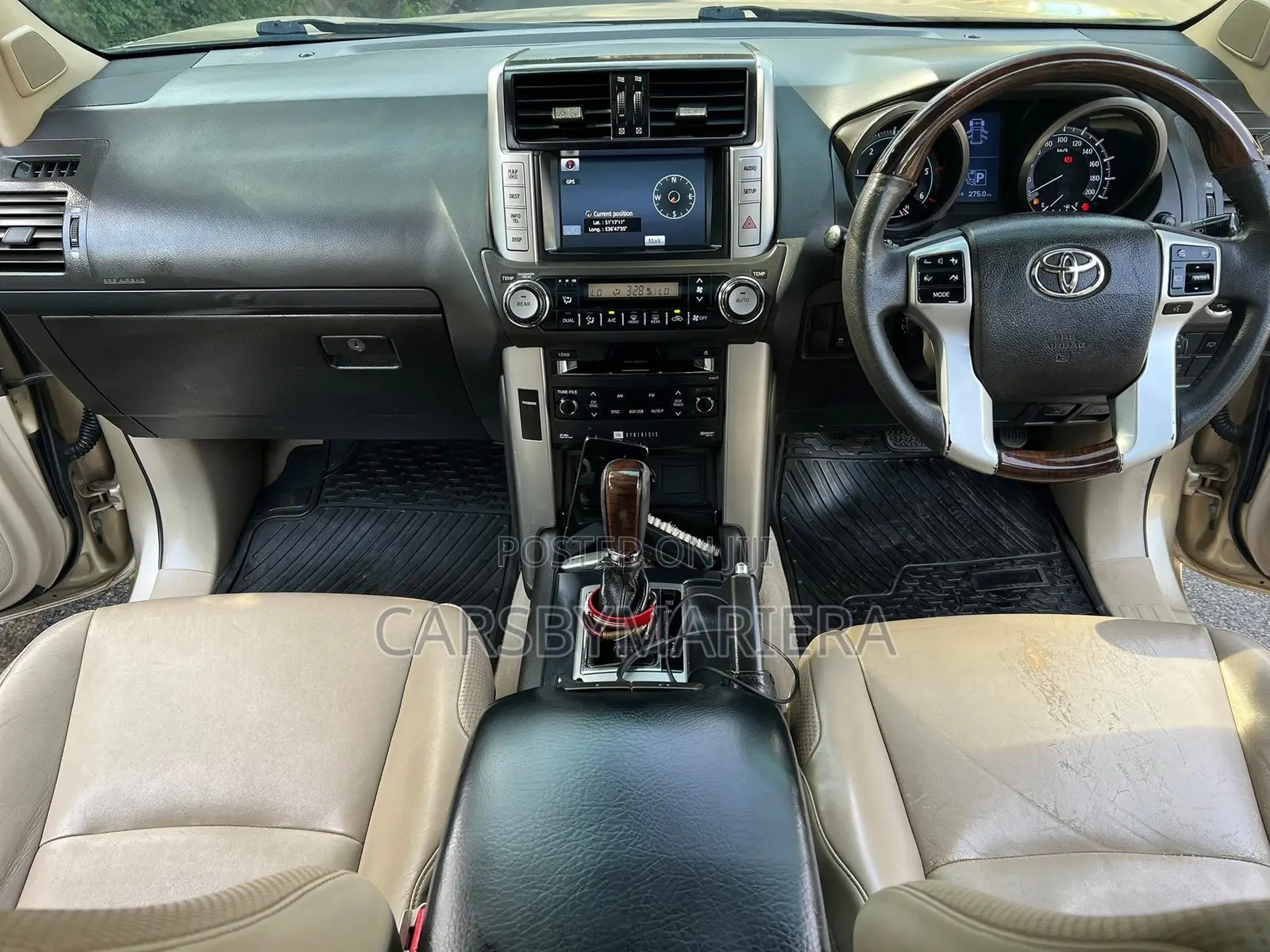 Toyota Land Cruiser Prado 3.0 TD 2012 Gold