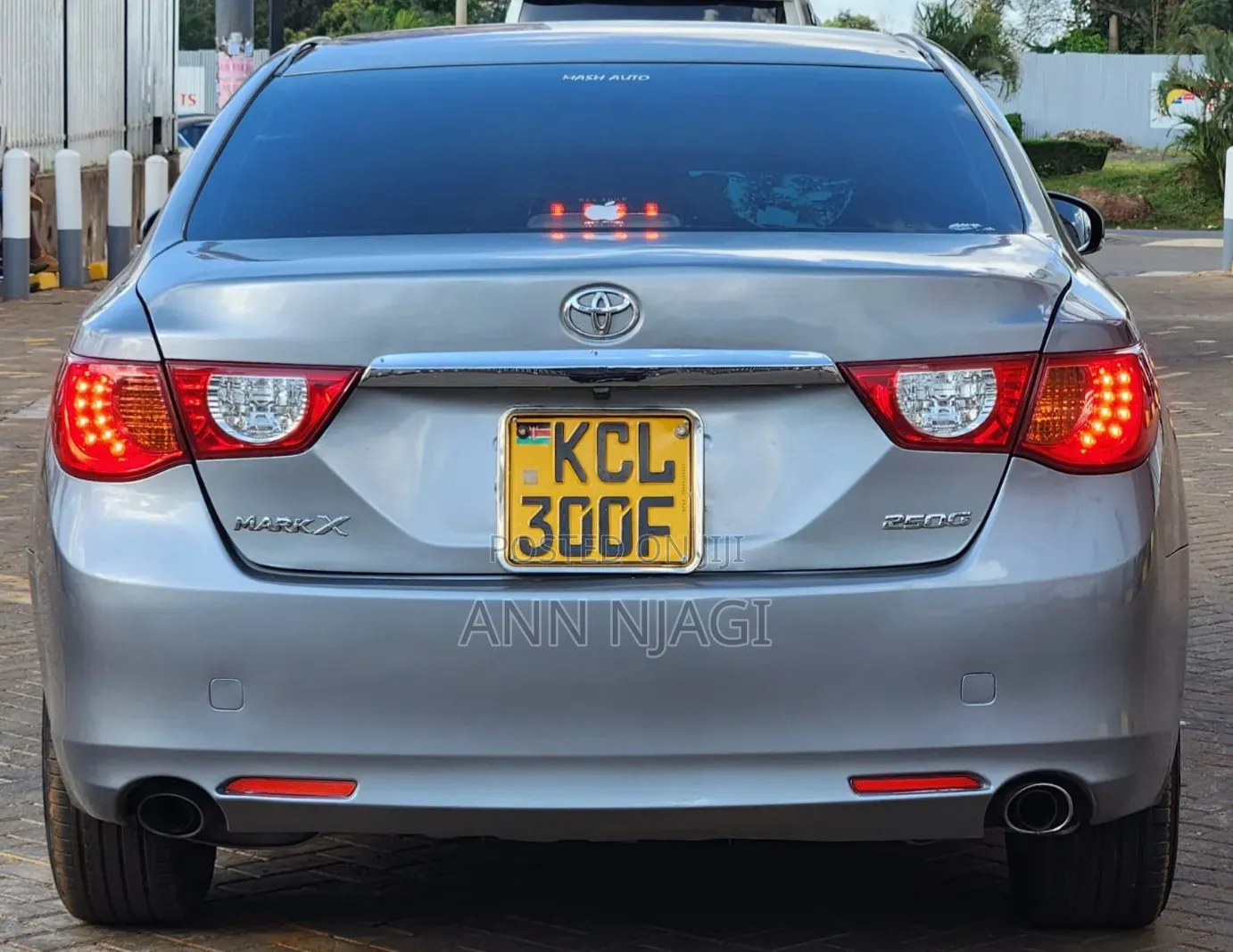 Toyota Mark X 2010 Gray