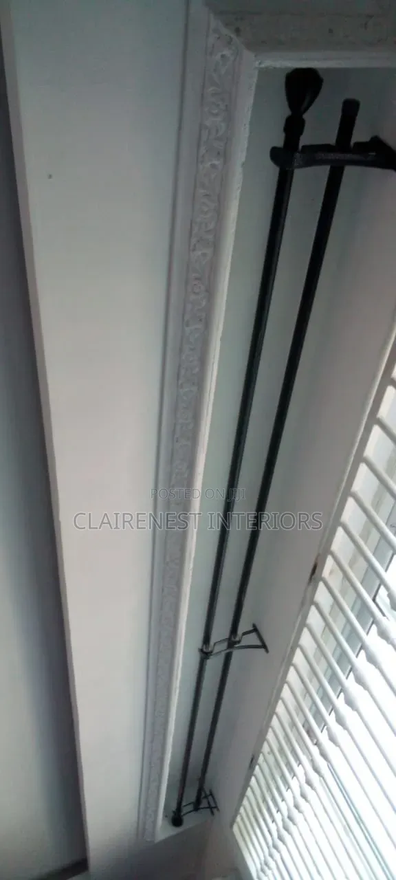 Reliable Support, Gentle on Style Powder Coated Curtain Rods