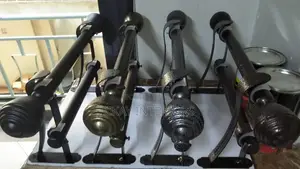 Designed to Resist Rust and Wear, Powder Coated Curtain Rods