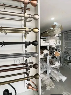 QUALITY Curtain Pole Decorative Local JUA KALI Window Curtain Rods