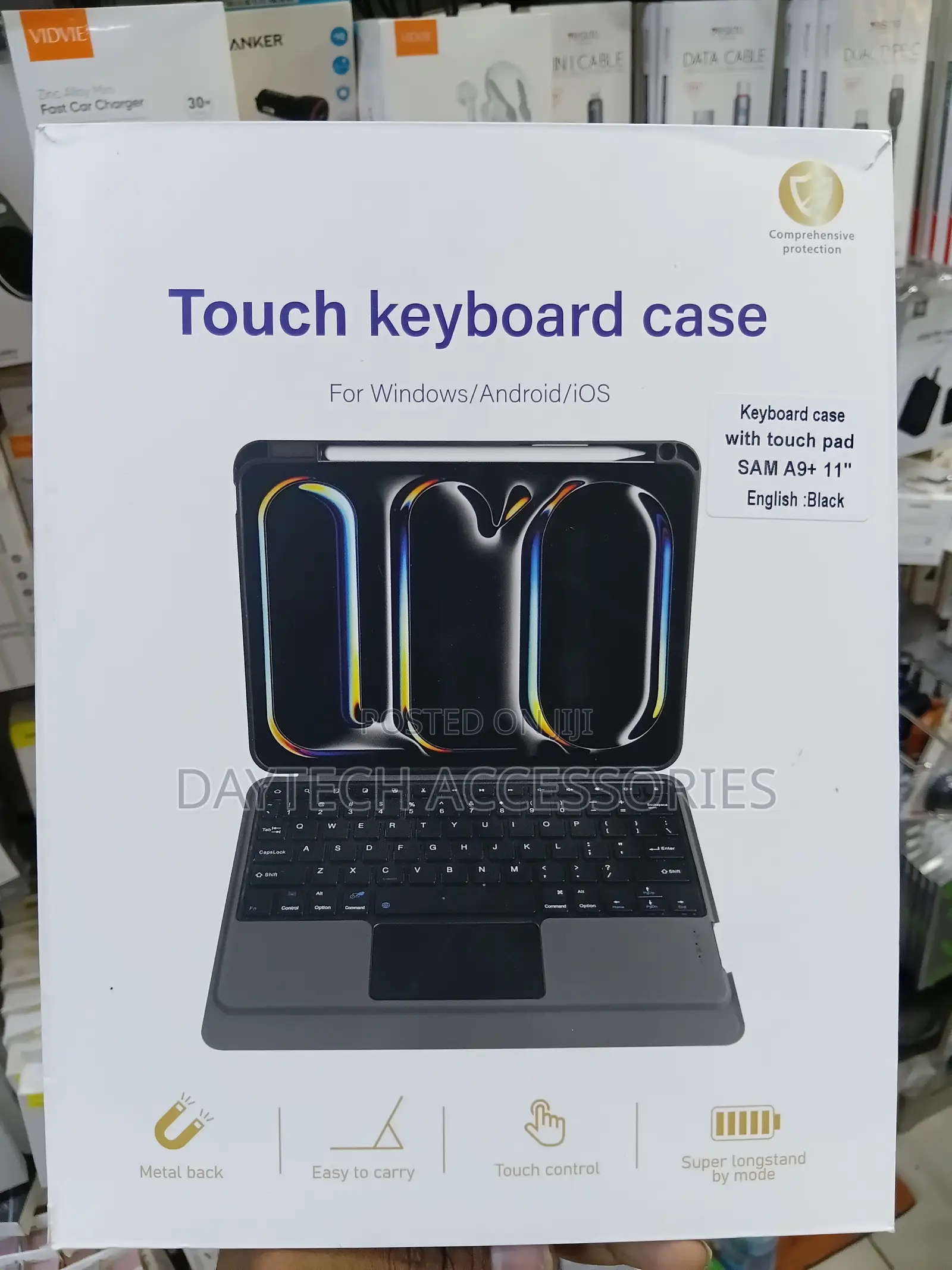 Keyboard Case for SAMSUNG Galaxy Tab A9+ Tablet 11